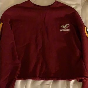 Hollister Long Sleeve Crop Top